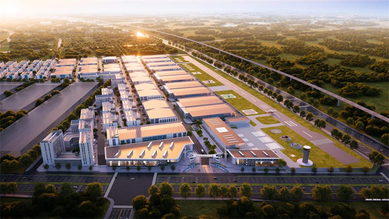南昌西部航空产业园效果图