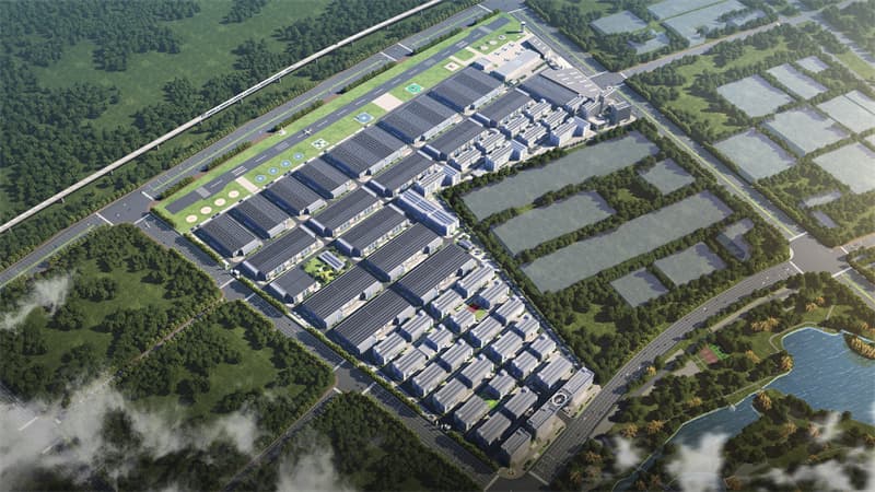 南昌西部航空产业园效果图